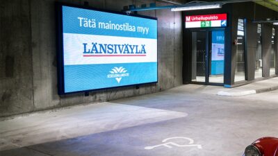 Ulkomainonta Espoo Tapiola