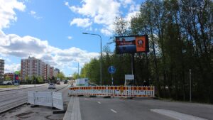 Digitaalinen ulkomainostaulu Tampere Hatanpää