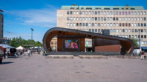 Digitaalinen ulkomainostaulu Joensuu Tori