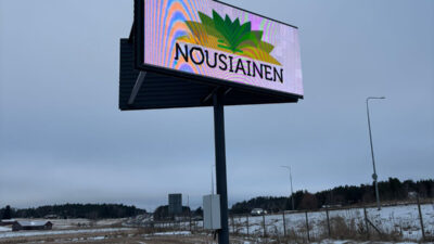 Nousiainen, 8-tie Porin suuntaan