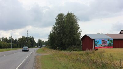 Digitaalinen ulkomainostaulu Pori Valajankatu