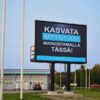 Digitaalinen ulkomainostaulu Riihimäki Mattilantie