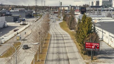 Digitaalinen ulkomainostaulu Tampere Lielahti Enqvistinkatu