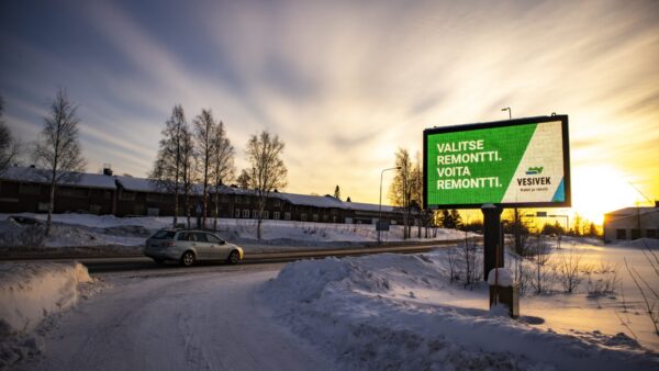 Digitaalinen ulkomainostaulu Tornio Jokivarrentie