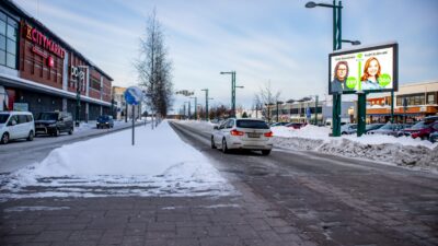 Digitaalinen ulkomainostaulu Tornio Länsiranta