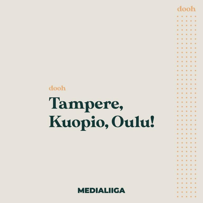 Dooh Tampere Oulu Kuopio
